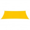 Para-sol estilo vela 160 g/m² 2.5x4 m PEAD amarelo 3