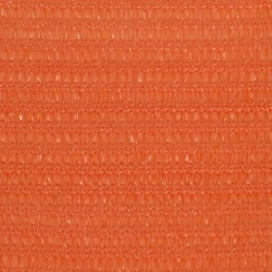 Para-sol estilo vela 160 g/m² 3.5x4.5 m PEAD laranja H