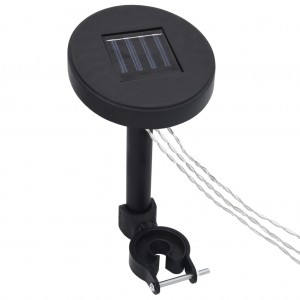 Cadena de luces para cenador con panel solar H