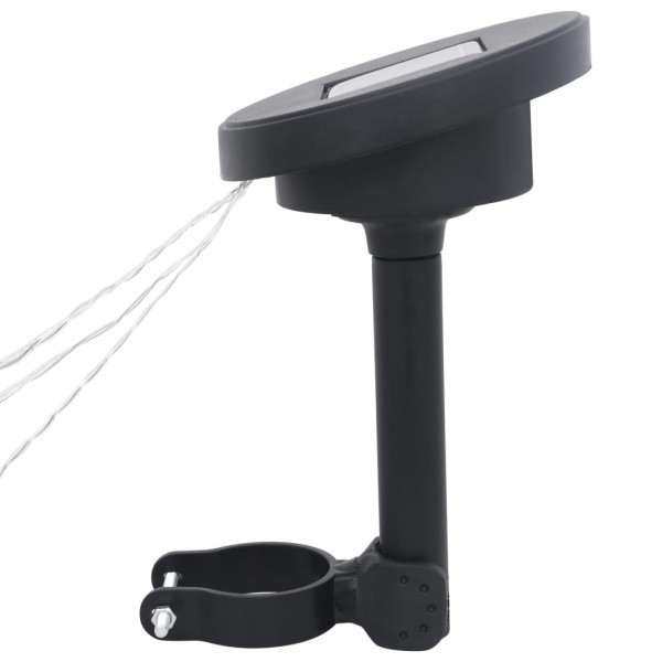 Gazebo com luzes LED com painel solar M 3