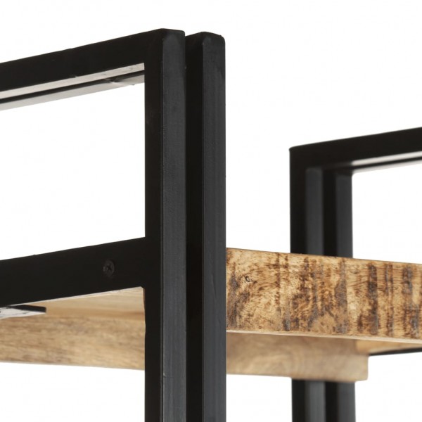 Estante c/ 5 prateleiras 40x30x180 cm madeira mangueira maciça M 3