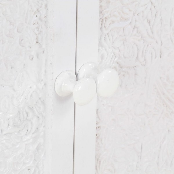 Aparador de madera maciza de mango 60x30x76 cm M 3