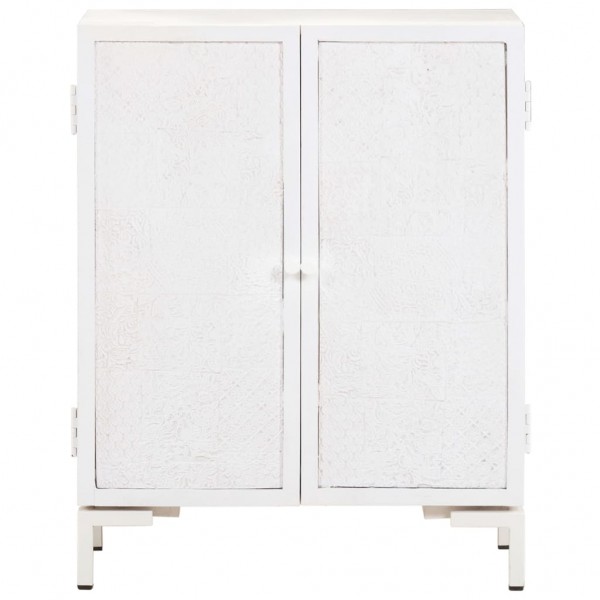 Aparador de madera maciza de mango 60x30x76 cm M 4