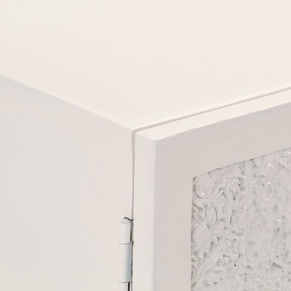 Aparador de madera maciza de mango 115x30x76 cm M 2