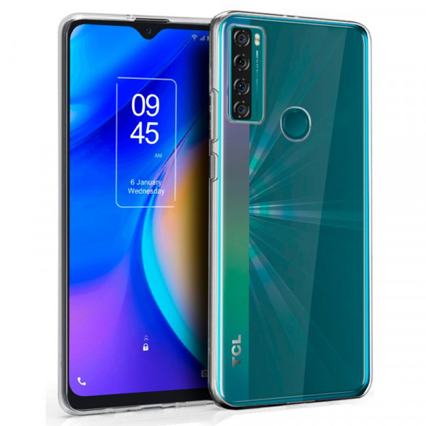 Funda COOL Silicona para TCL 20 SE (Transparente) D