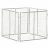 Compostor de jardim 85x85x70 cm ferro galvanizado 1