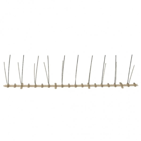Set de 2 hileras de pinchos contra pájaros y palomas 20 uds 10m M 3