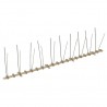 Set de 2 hileras de pinchos contra pájaros y palomas 20 uds 10m 4