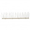 Sets de 5 hileras de pinchos contra pájaros y palomas 6 uds 10m 3