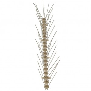 Set de 5 hileras de pinchos contra pájaros y palomas 20 uds 10m H