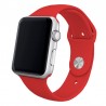 Correa COOL para Apple Watch Series 1 / 2 / 3 / 4 / 5 / 6 / 7 / 8 / 9 / SE (38 / 40 / 41 mm) Goma Rojo 1