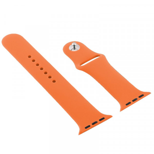 Cintura COOL para Apple Série 1 / 2 / 3 / 4 / 5 / 6 / 7 / 8 / 9 / SE (42 / 44 / 45 mm) Goma Coral M 3