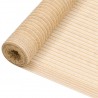 Rede de privacidade HDPE beige 1.5x50 m 195 g/m2 1