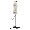 Manequim feminino ajustável tamanho S 33-40 cor creme 5