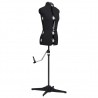 Manequim feminino ajustável tamanho S 33-40 preto 3