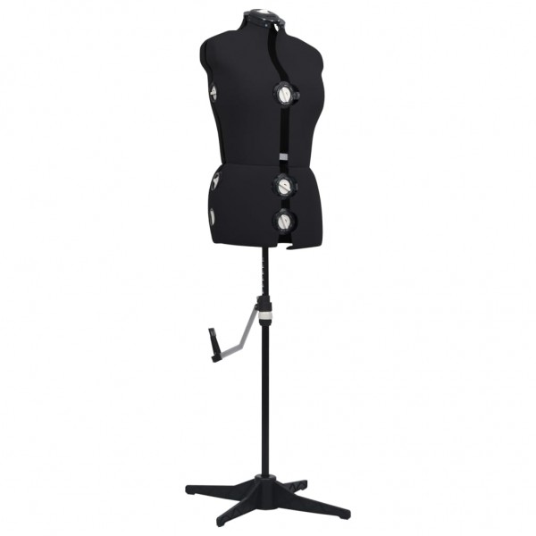 Maniquí de sastre ajustable mujer negro talla M 40-46 M 3