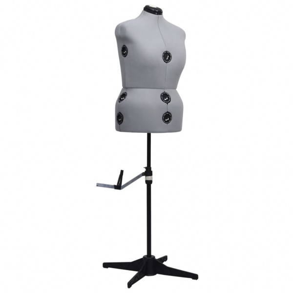 Maniquí de sastre ajustable mujer gris talla L 44-50 D