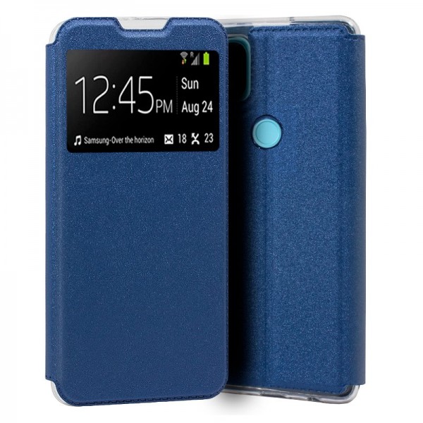 Funda COOL Flip Cover para Realme C21 Liso Azul D