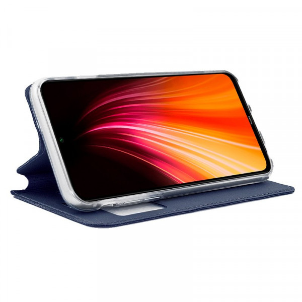 Funda COOL Flip Cover para Xiaomi Redmi Note 8 / Note 8 (2021) Liso Azul M 2