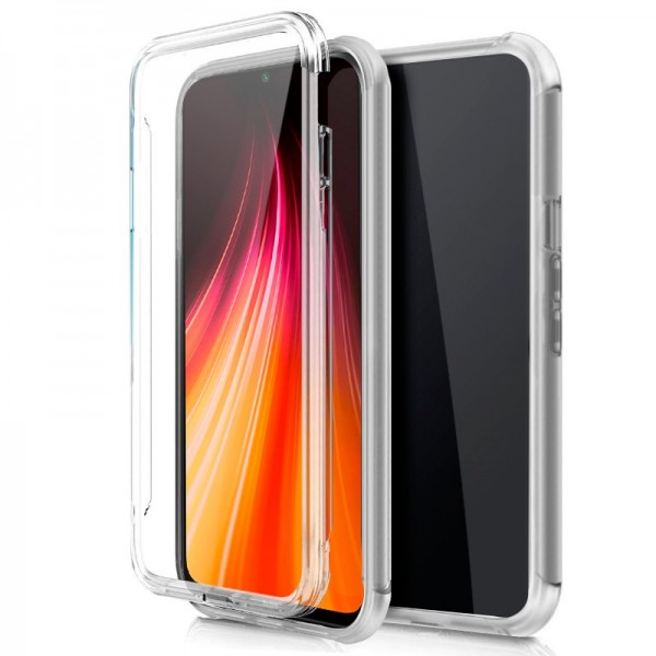 Funda COOL Silicona 3D para Xiaomi Redmi Note 8  / Note 8 (2021) (Transparente Frontal + Trasera) D