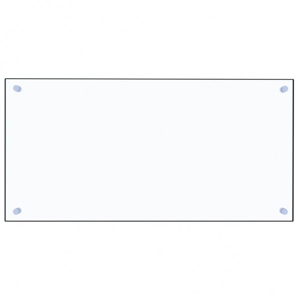 Painel anti-salpicos cozinha 80x40 cm vidro temp. transparente M 3