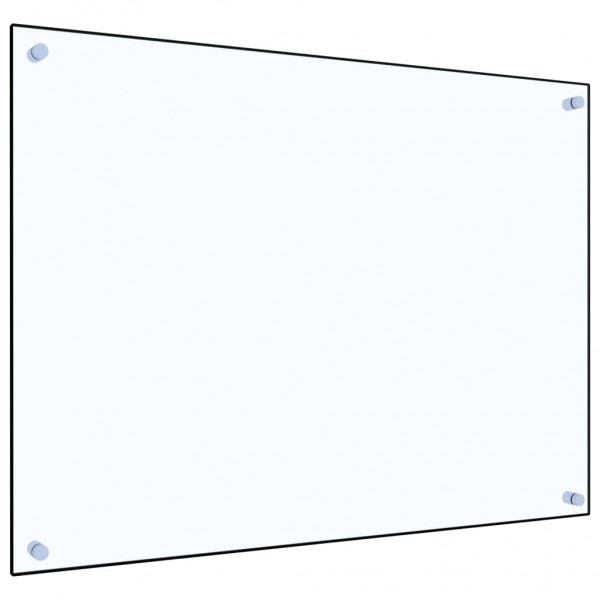 Painel anti-salpicos cozinha 80x60 cm vidro temp. transparente M 2