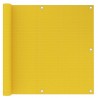 Toldo para balcón HDPE amarillo 90x500 cm 1