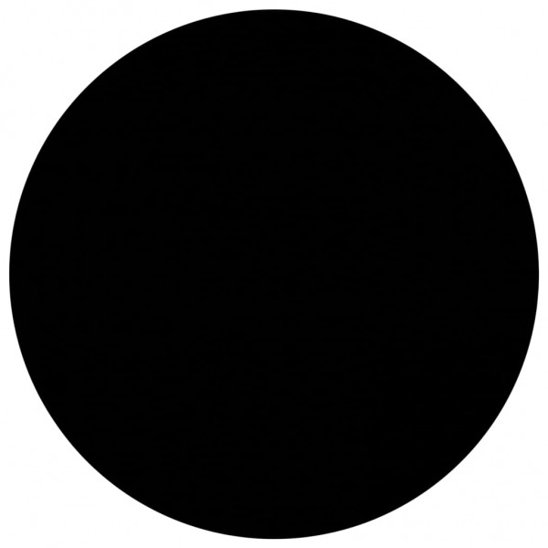 Mesa de centro de vidrio templado negro 40 cm M 2