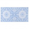 Alfombra de exterior PP azul bebé 80x150 cm 3