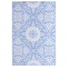 Alfombra de exterior PP azul bebé 190x290 cm 2
