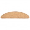 Alfombrilla autoadhesiva escalera sisal 15uds naranja 65x21x4cm 4