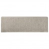 Alfombrilla autoadhesiva escalera sisal 15 uds 65x21x4 cm 4