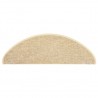 Alfombrilla autoadhesiva escalera sisal 15 uds beige 65x21x4 cm 4