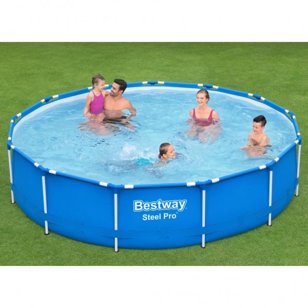 Bestway Piscina con estructura Steel Pro 396x84 cm M 4