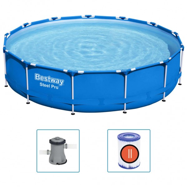 Bestway Piscina de estrutura Steel Pro 396x84 cm M 3