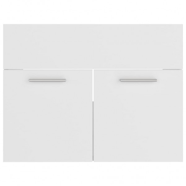 Conjunto de muebles de baño aglomerado blanco M 5