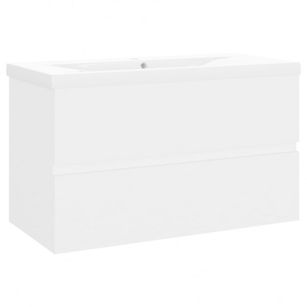 Mueble con lavabo aglomerado blanco M 2