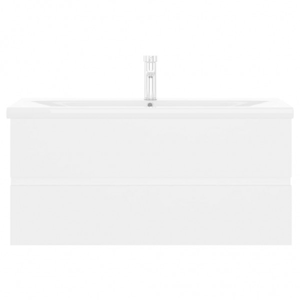 Mueble con lavabo aglomerado blanco M 4