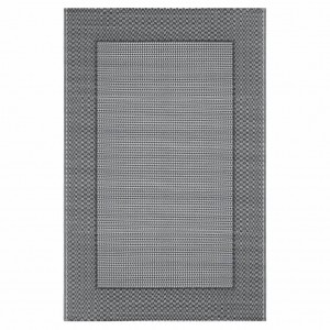 Alfombra de exterior PP gris 120x180 cm H