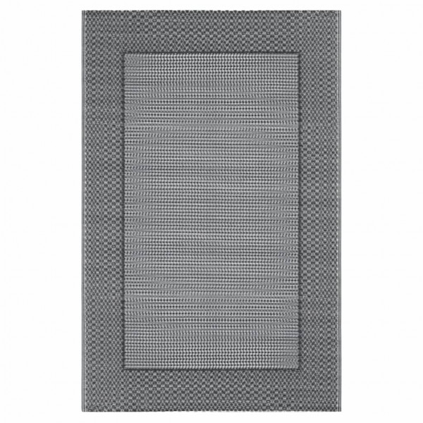 Alfombra de exterior PP gris 160x230 cm M 2