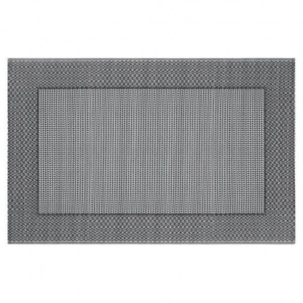 Tapete de exterior 190x290 cm ARAKIL PP cinzento M 3