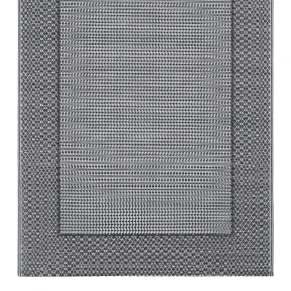 Alfombra de exterior PP gris 190x290 cm M 4