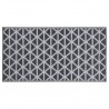 Tapete de exterior 120x180 cm ARAKIL PP preto 3