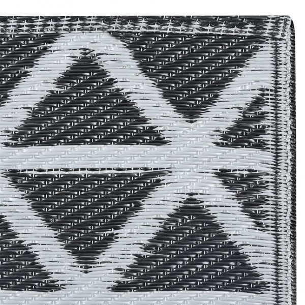 Tapete de exterior 120x180 cm ARAKIL PP preto M 4