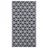 Alfombra de exterior PP negro 190x290 cm 2