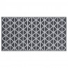 Alfombra de exterior PP negro 190x290 cm 3