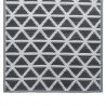 Alfombra de exterior PP negro 190x290 cm 5