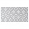 Alfombra de exterior PP gris 120x180 cm 3