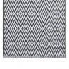 Tapete de exterior 80x150 cm ARAKIL PP branco e preto 4