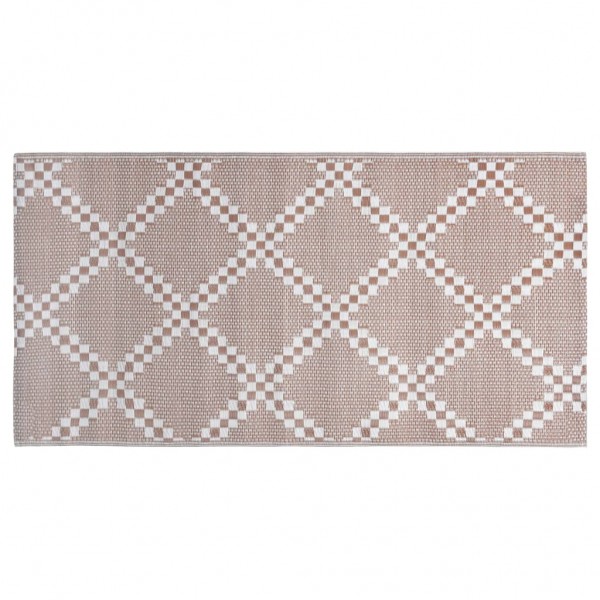 Tapete de exterior 120x180 cm ARAKIL PP castanho M 3